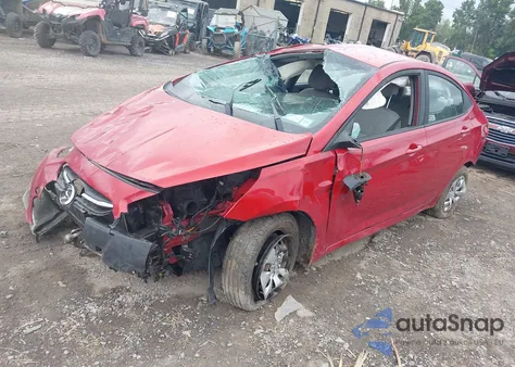 2017 Hyundai Accent Se из США, поврежденный, VIN KMHCT4AE7HU245545